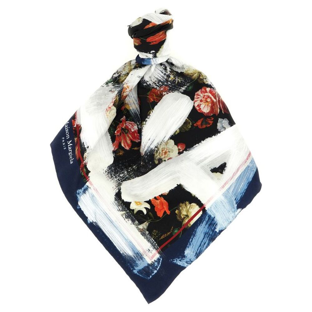 Maison Margiela Multicolor Silk Women's Foulard